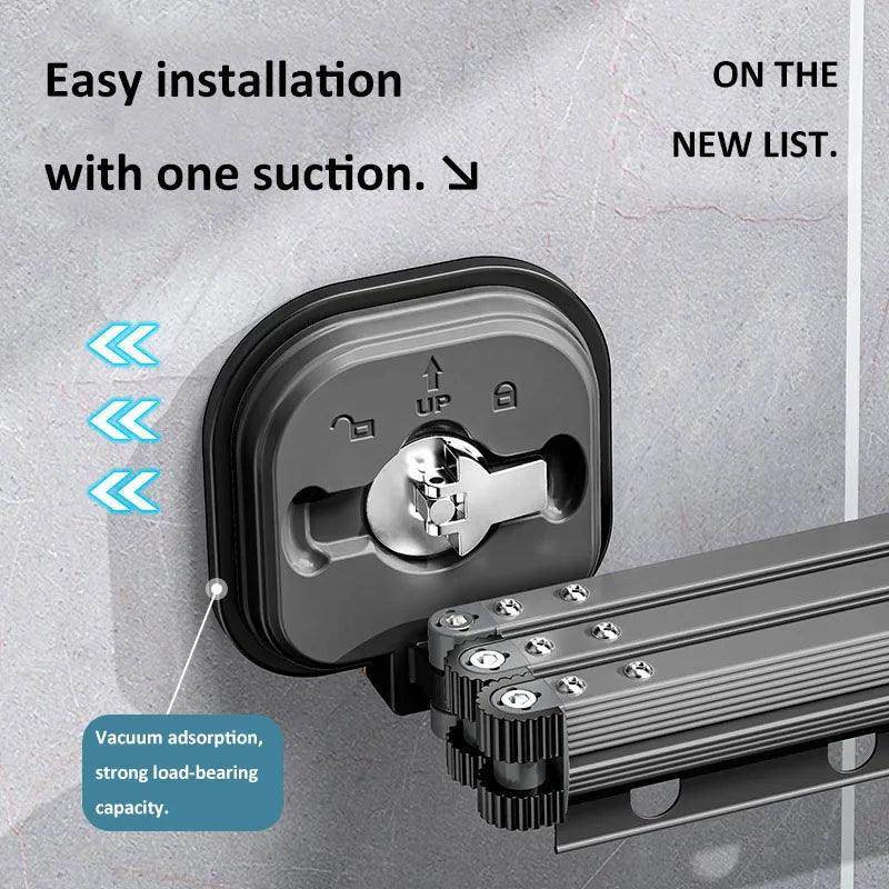 Suction Cup Folding Drying Rack