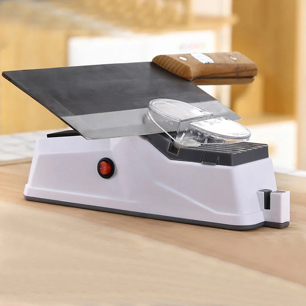 Electric Knife Sharpener – USB Rechargeable Automatic Sharpening Tool for Kitchen Knives