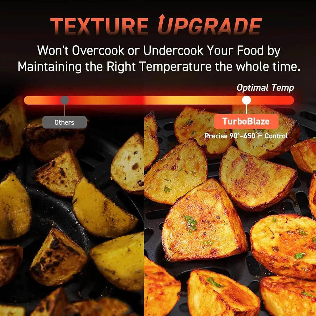 6-Quart Digital Air Fryer with TurboBlaze Technology