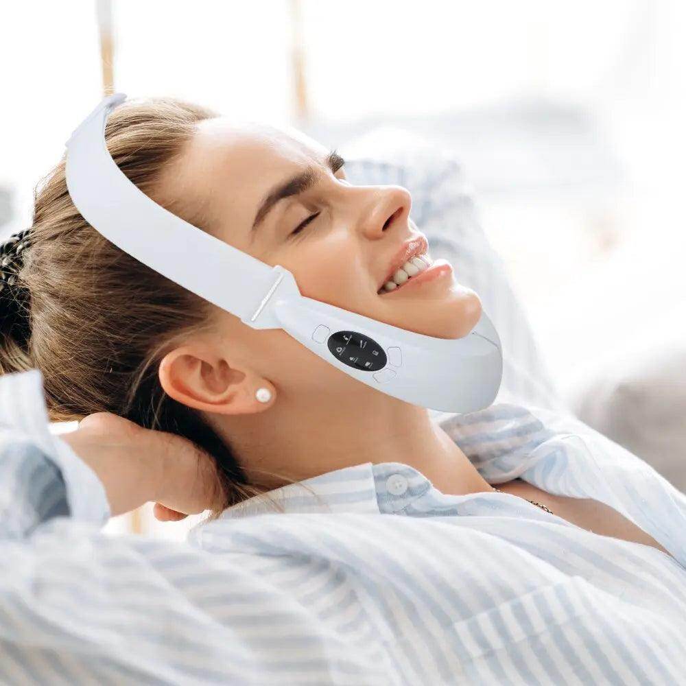 Face Lifter V-Line Up Face Lifting slimming Vibration Massager LED