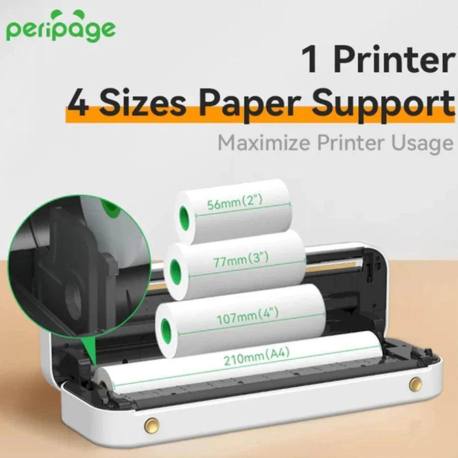 Mini Portable A4 Inkless Printer