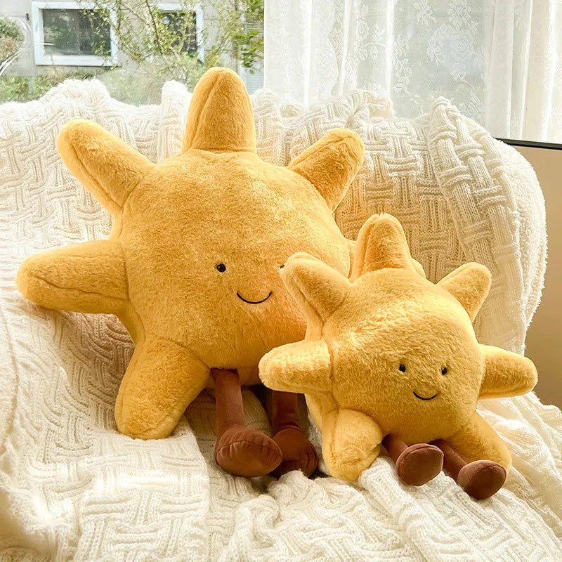Plush Moon & Sun Throw Pillow