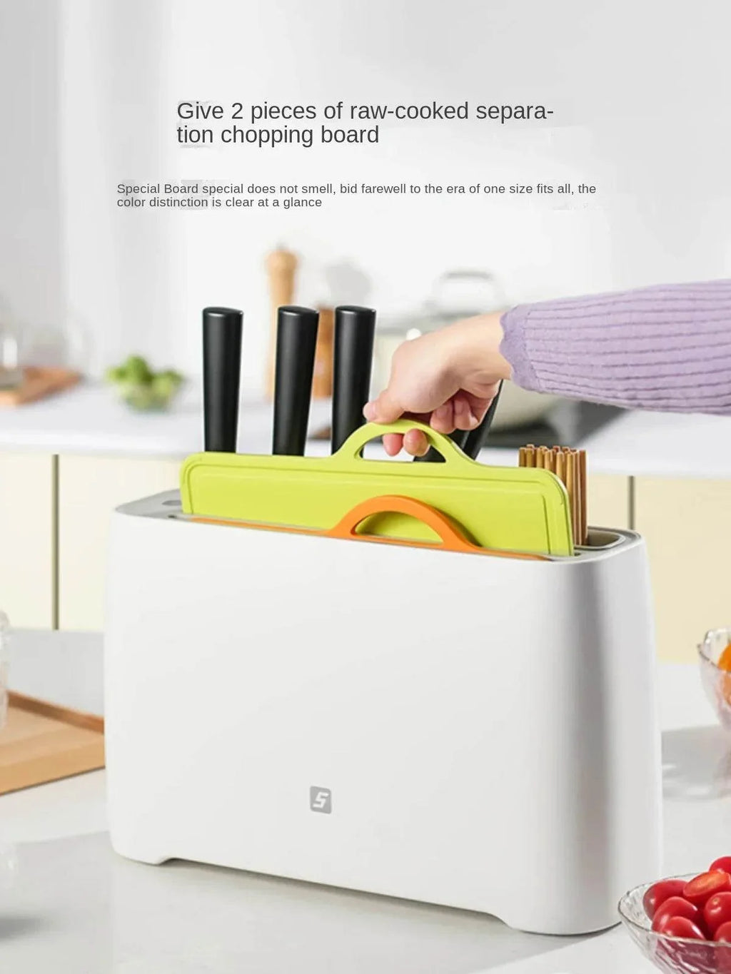 Smart Kitchen UV-C Knife Sterilizer