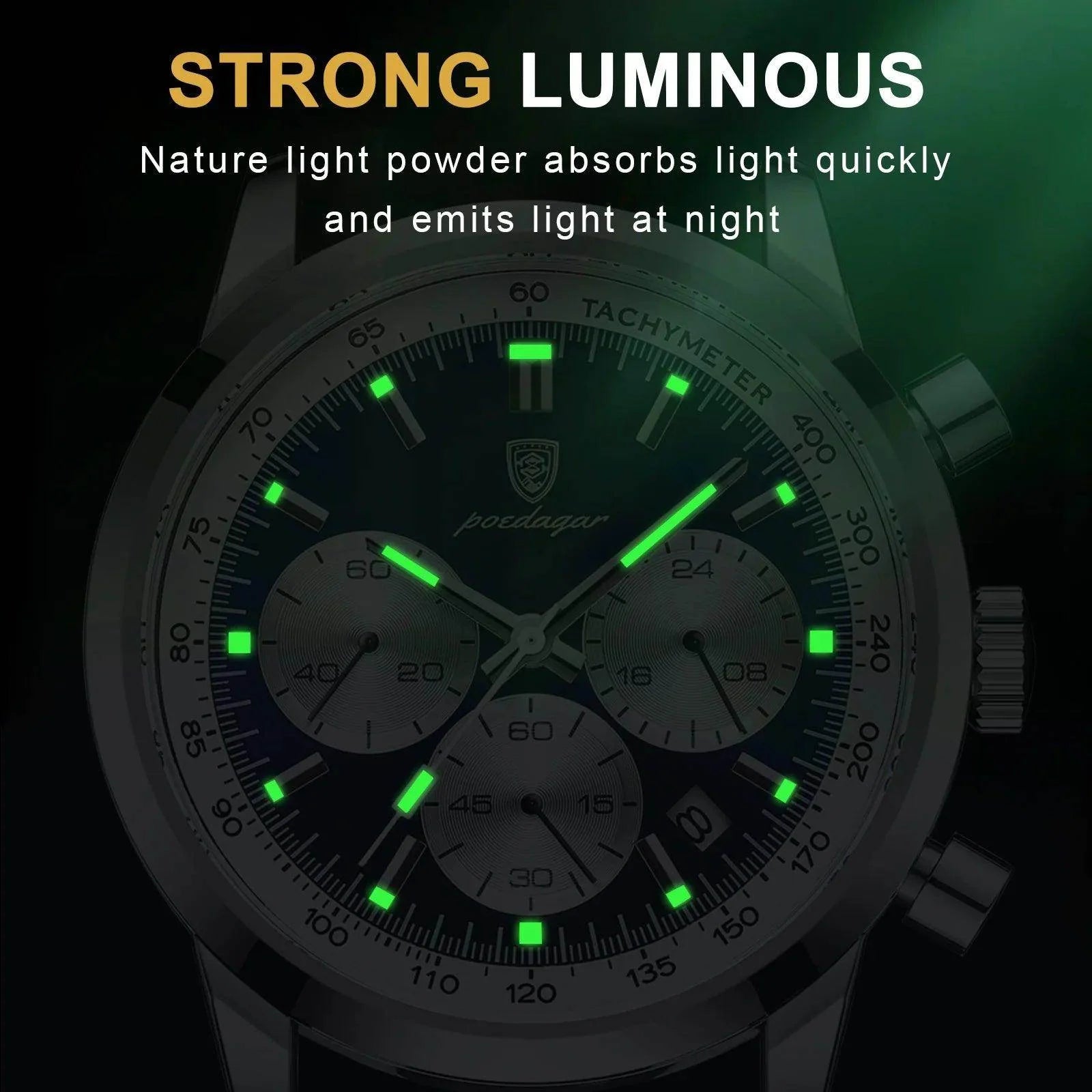 Luxury Mens Watch High Quality Waterproof Men's Wristwatch