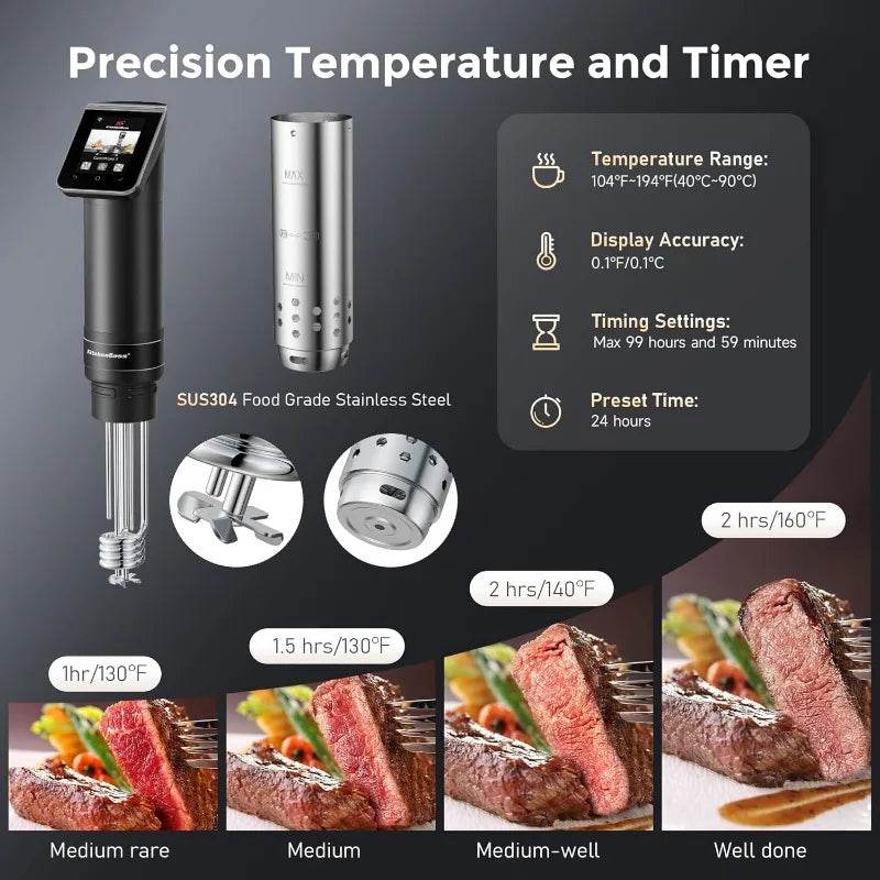 WiFi Sous Vide Cooker for Precision Cooking