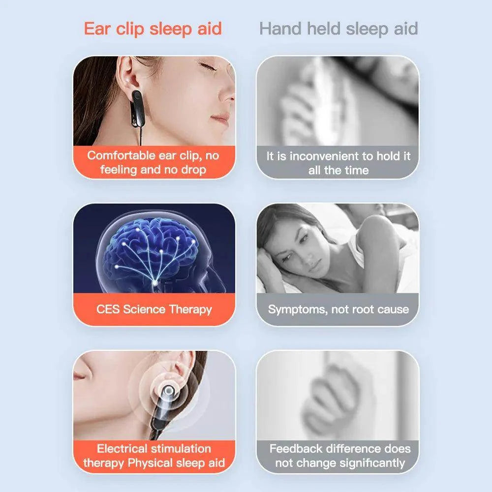 Smart Ear Acupressure Stimulator with Pulse Therapy