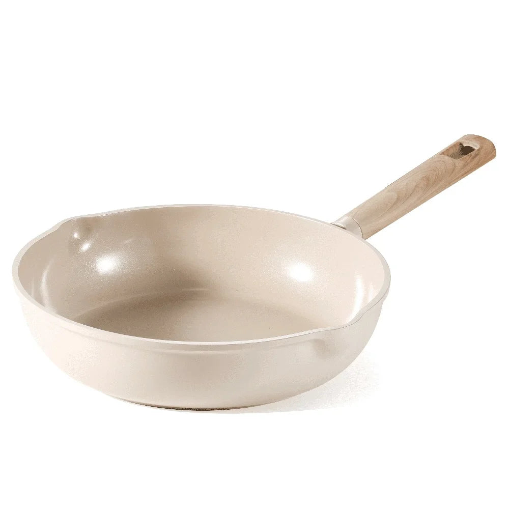 Premium Nonstick Ceramic Skillet Induction Frying Pan Toxin Free Easy Clean Heavy Duty Cookware Chef Pan Suitable All Stoves