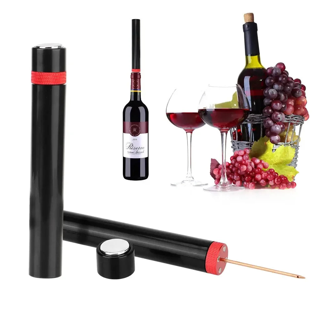 🍷 Air Pressure Wine Opener – Effortless Cork Removal