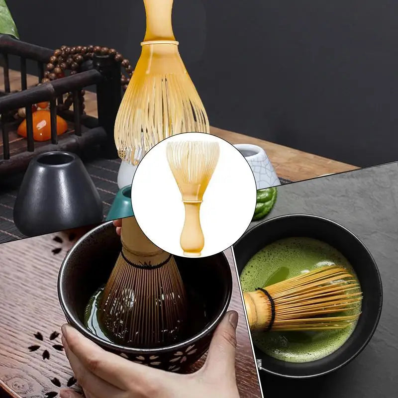 Matcha Whisk Bamboo Chasen – Japanese Tea Ceremony Whisk for Matcha Green Tea Powder, Traditional Tea Brush Tool