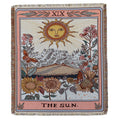 Boho Woven Tarot Throw Blanket