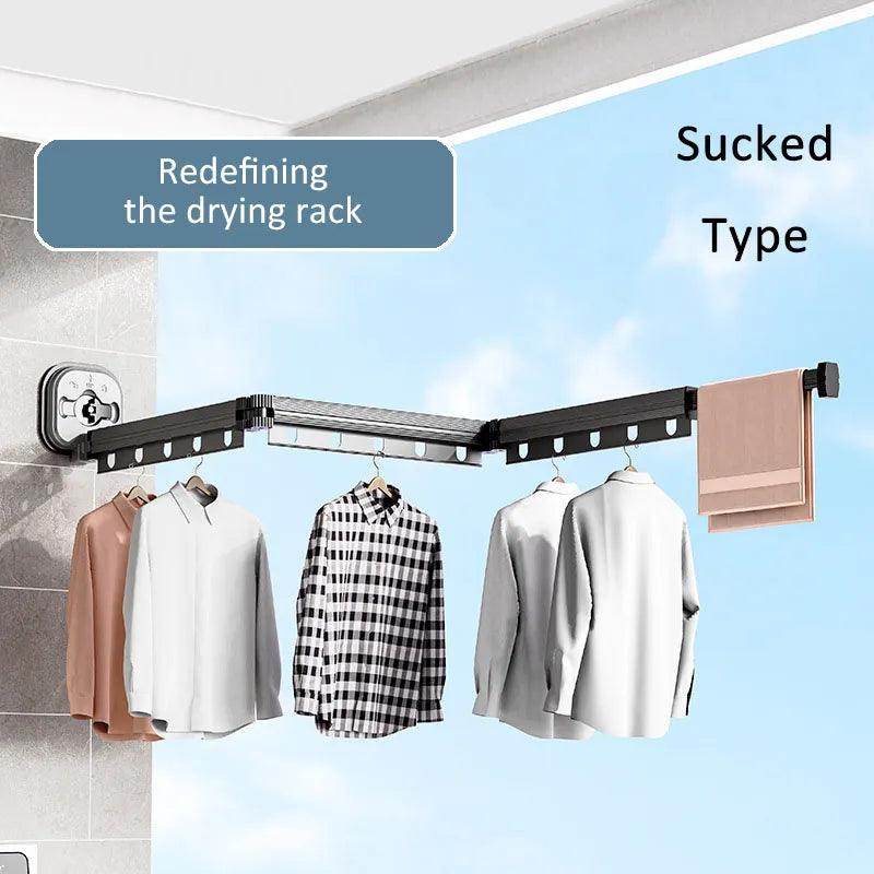Suction Cup Folding Drying Rack