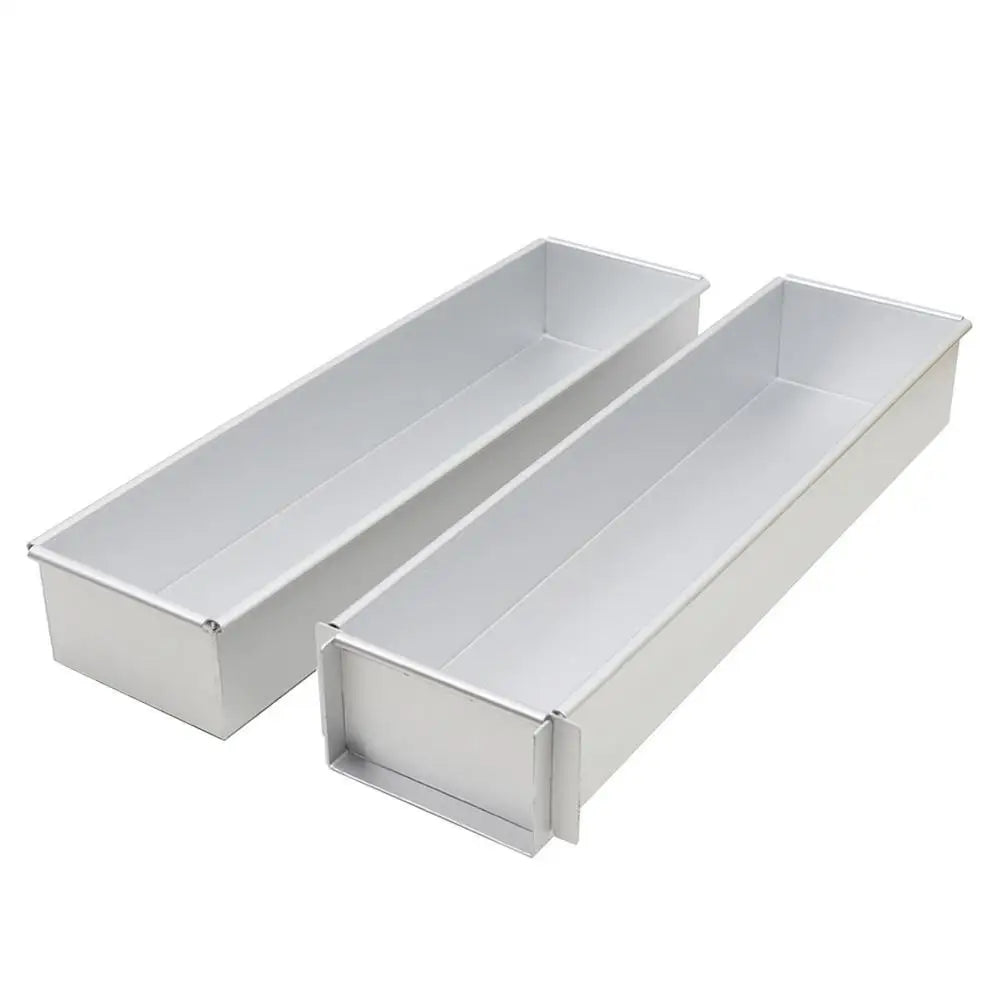 Aluminum Alloy Rectangle Tiramisu Cake Mold – Professional Baking Pan for Desserts, Layered Cakes, Pastries & Kitchen Use