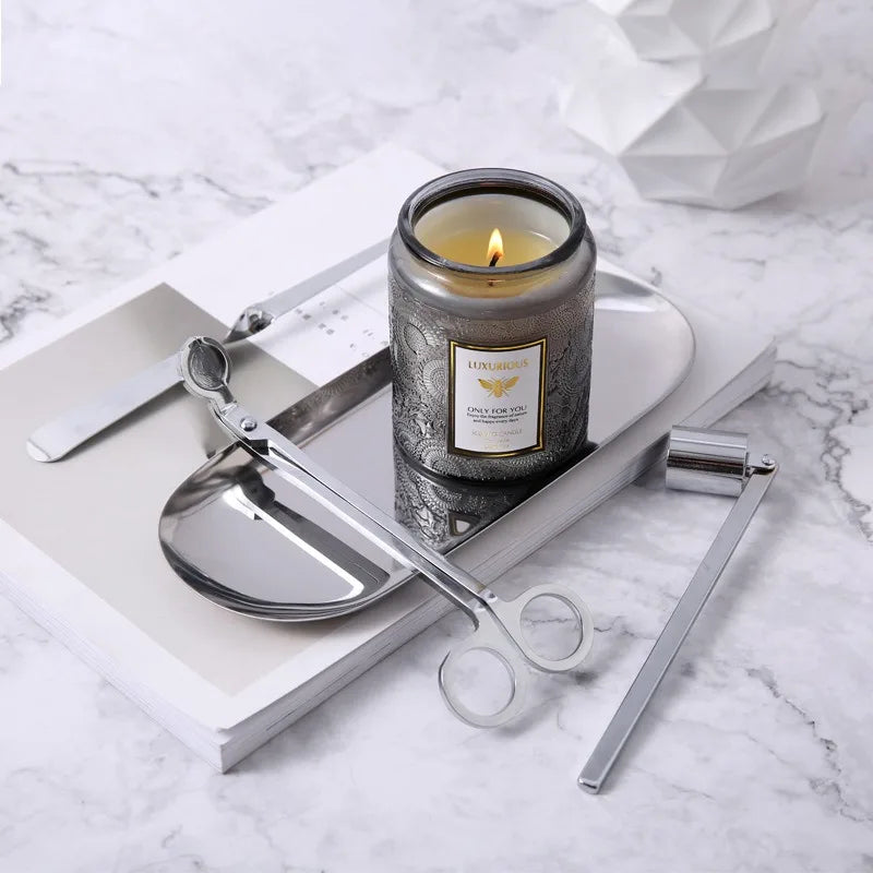 Soy Wax Scented Candle in Glass Jar