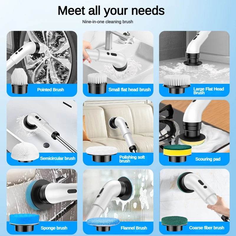 Cordless Electric Cleaning Brush