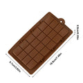 Chocolate Molds Bakeware Cake Molds High Quality Square Eco-friendly Silicone mold DIY Food Grade 24 Cavity Candy Tools