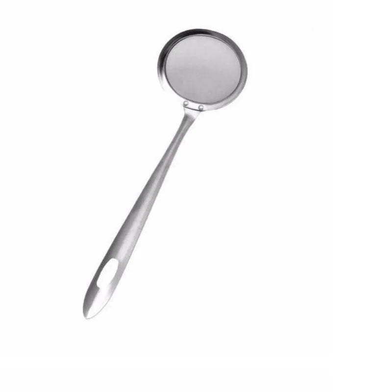 Single Oil Skimmer Spoon – Stainless Steel Fat Separator for Cooking, Turkey Frying & Thanksgiving Meal Prep
