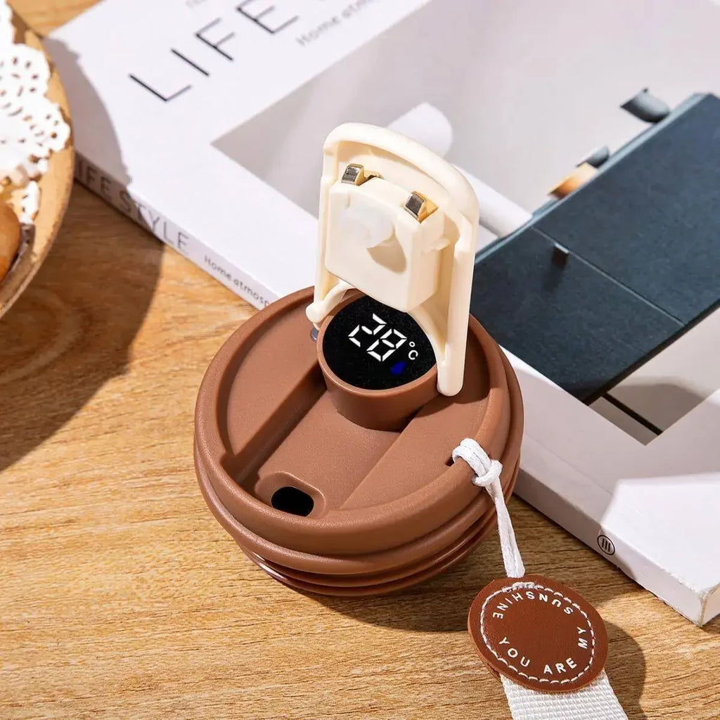 LED Display Smart Thermos Bottle – Hot & Cold Flask