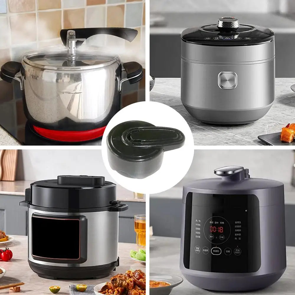 High Pressure Cooker Universal Aluminium Alloy Safety Universal Relief Jigger Valves Caps Gas And Induction Pressure Relief