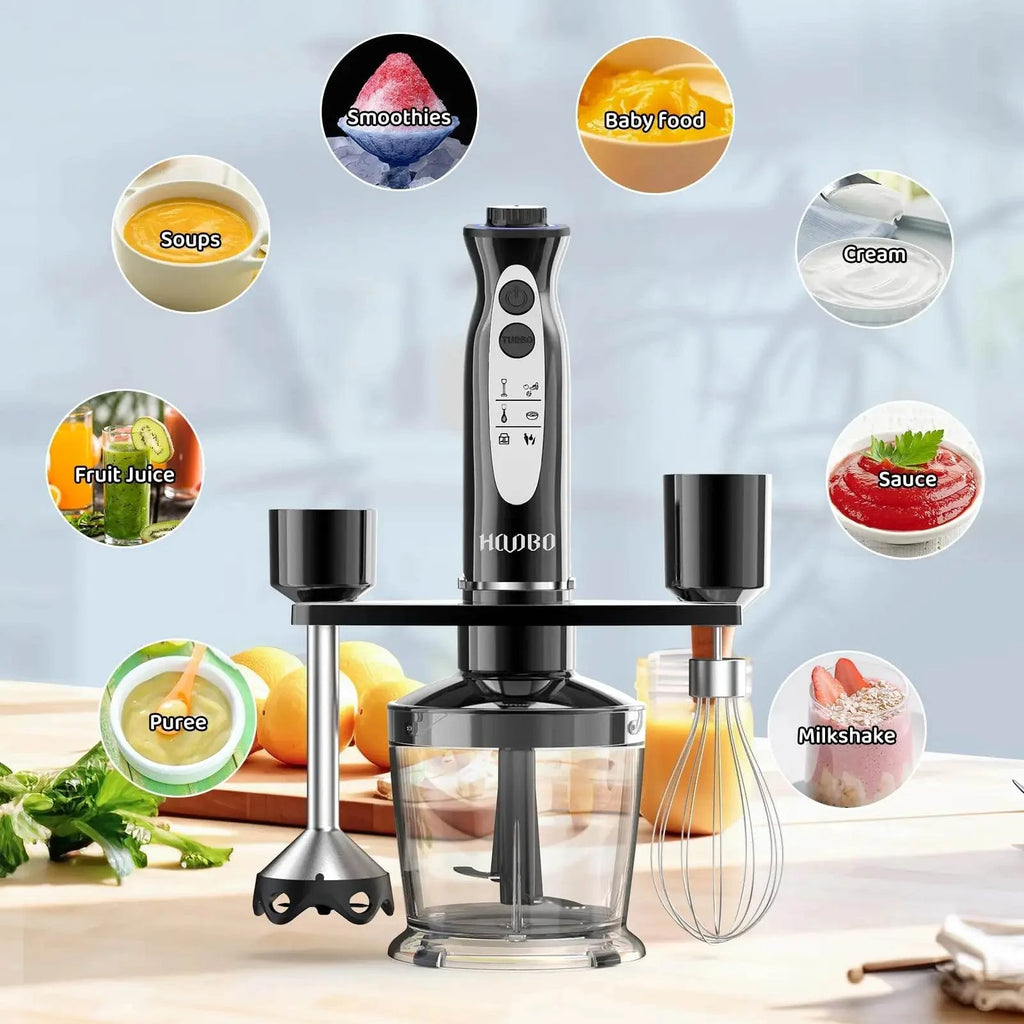 Handheld Immersion Blender – 1000W Stick Blender