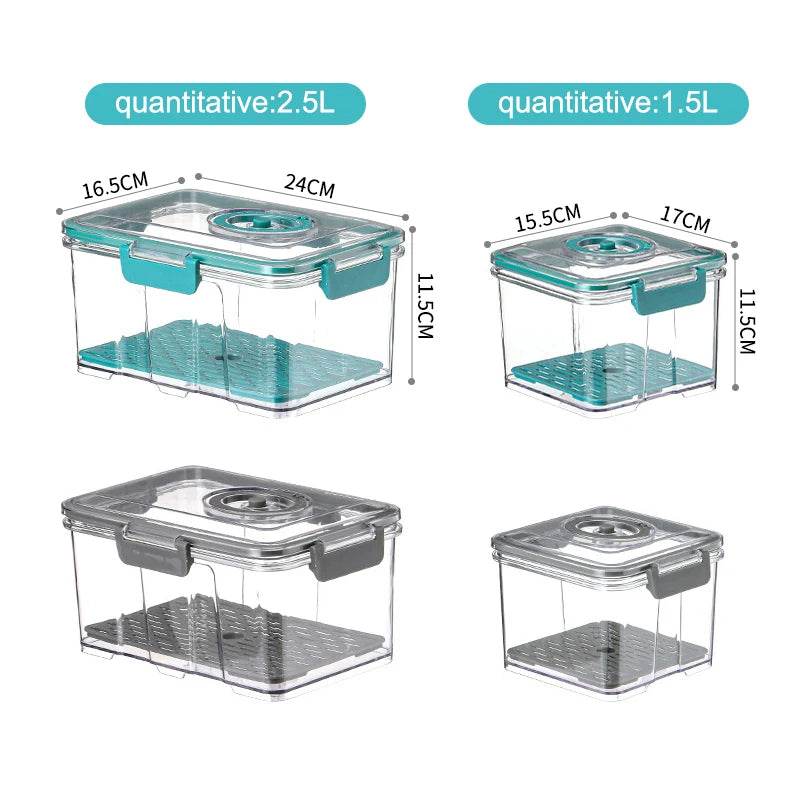 Manual Vacuum Sealed Foodsaver Containers