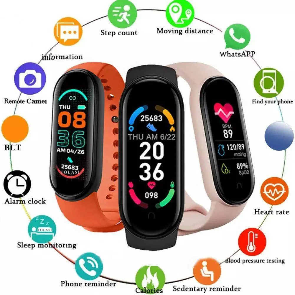 Smart health bracelet with Fitness Tracker