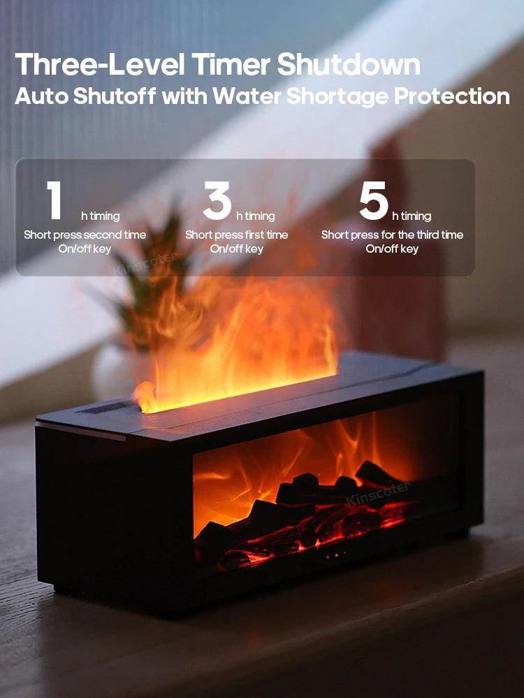Fireplace Flame effect aroma diffuser