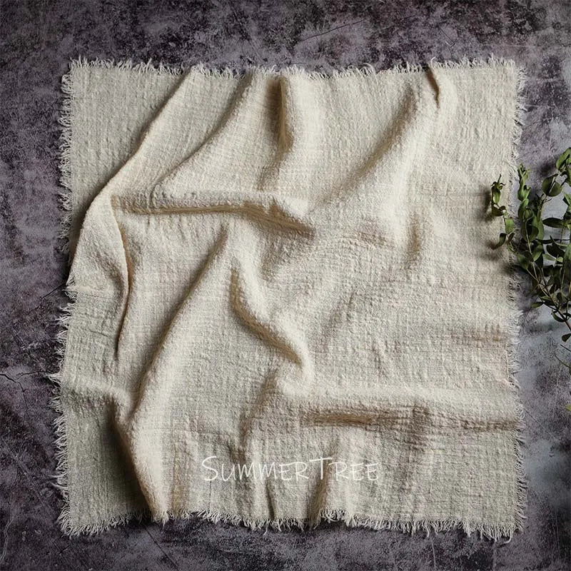 Rustic Cotton Gauze Reusable Napkin – Boho Kitchen & Table Decor