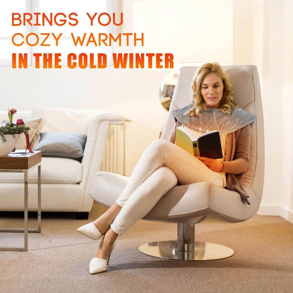 Electric Heating Pad Wrap Vest