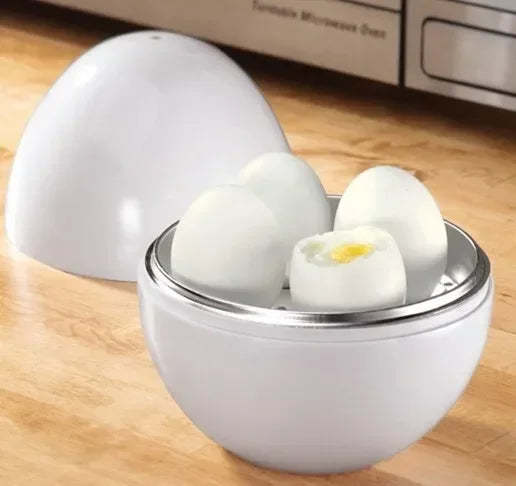 🥚 Microwave Egg Steamer – Cook 4 Eggs in 5 Minutes