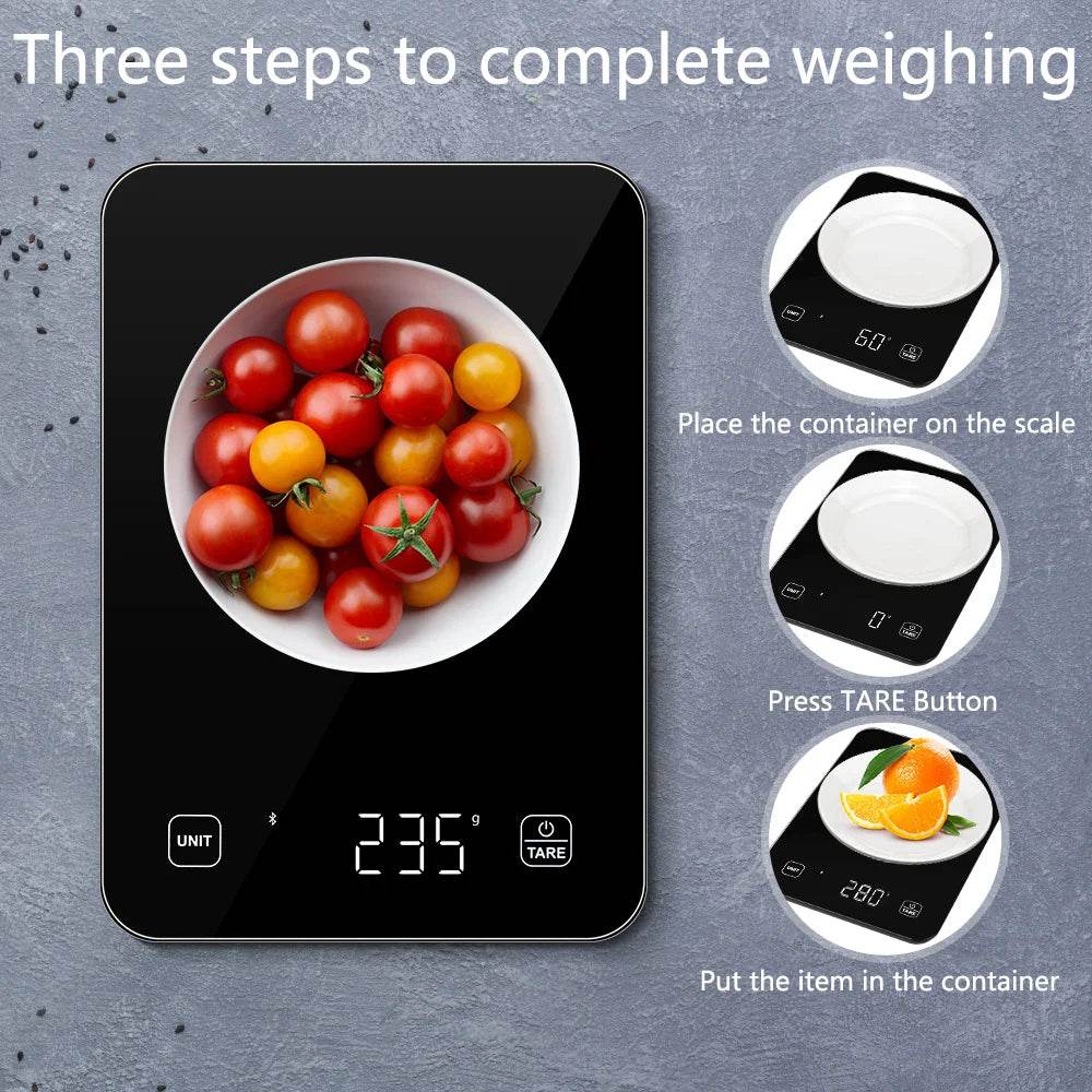 Smart Digital Kitchen Scale
