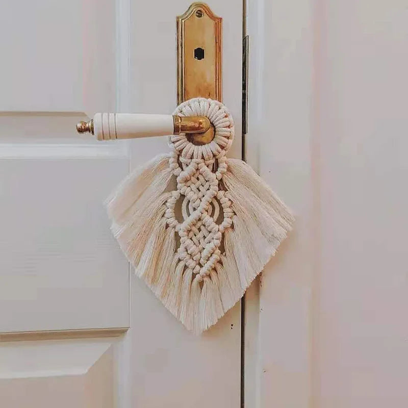 Boho Macrame Cotton Rope Wall Hanging