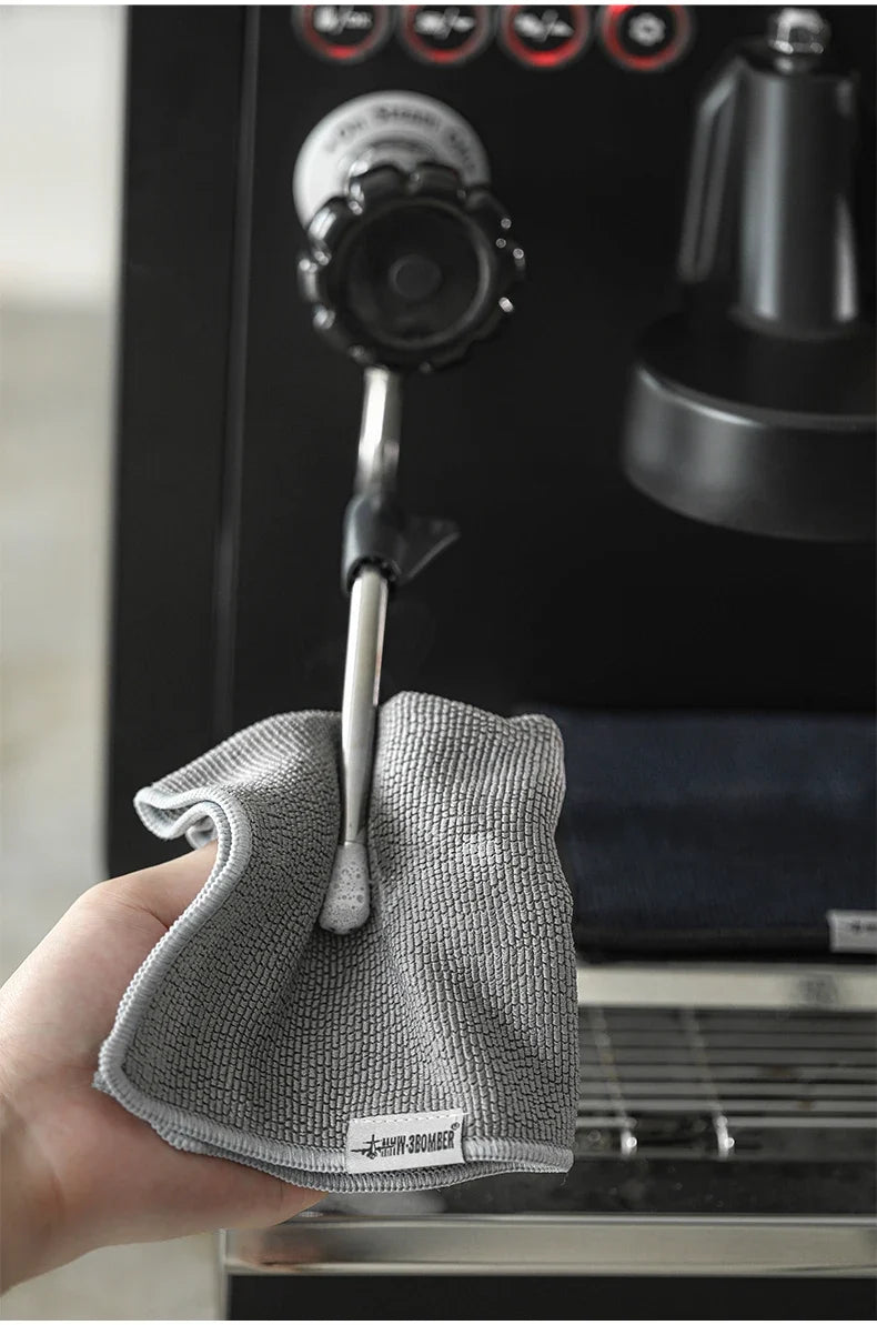 MHW-3BOMBER Coffee Bar Square Towels Barista Cleaning Cloths Professional Espresso Maker Tools Home Kitchen Accessories