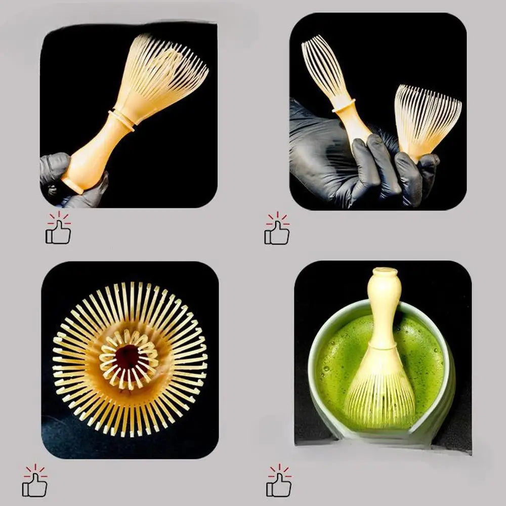 Matcha Whisk Bamboo Chasen – Japanese Tea Ceremony Whisk for Matcha Green Tea Powder, Traditional Tea Brush Tool