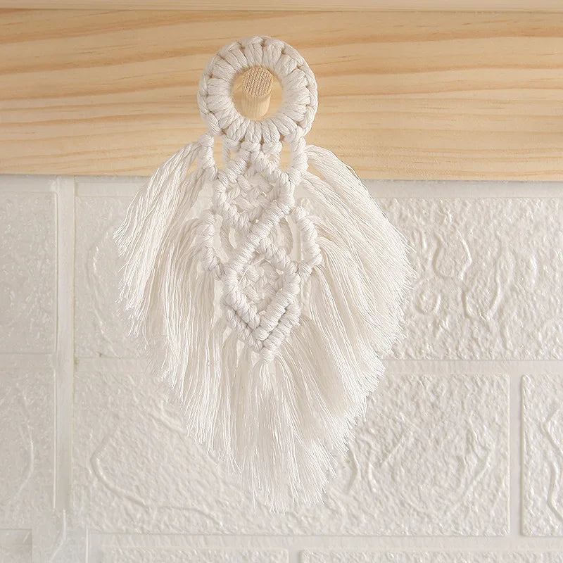 Boho Macrame Cotton Rope Wall Hanging