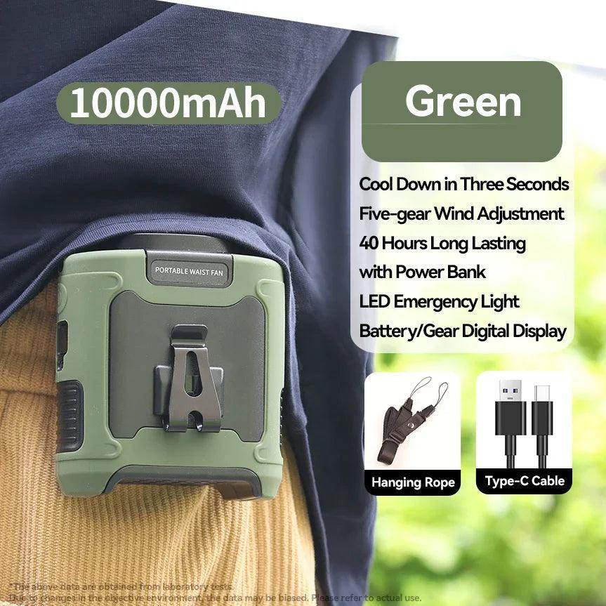 Portable Waist and Neck Fan