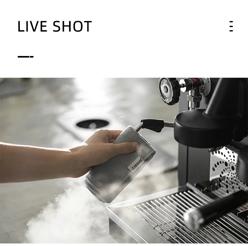 MHW-3BOMBER Coffee Bar Square Towels Barista Cleaning Cloths Professional Espresso Maker Tools Home Kitchen Accessories