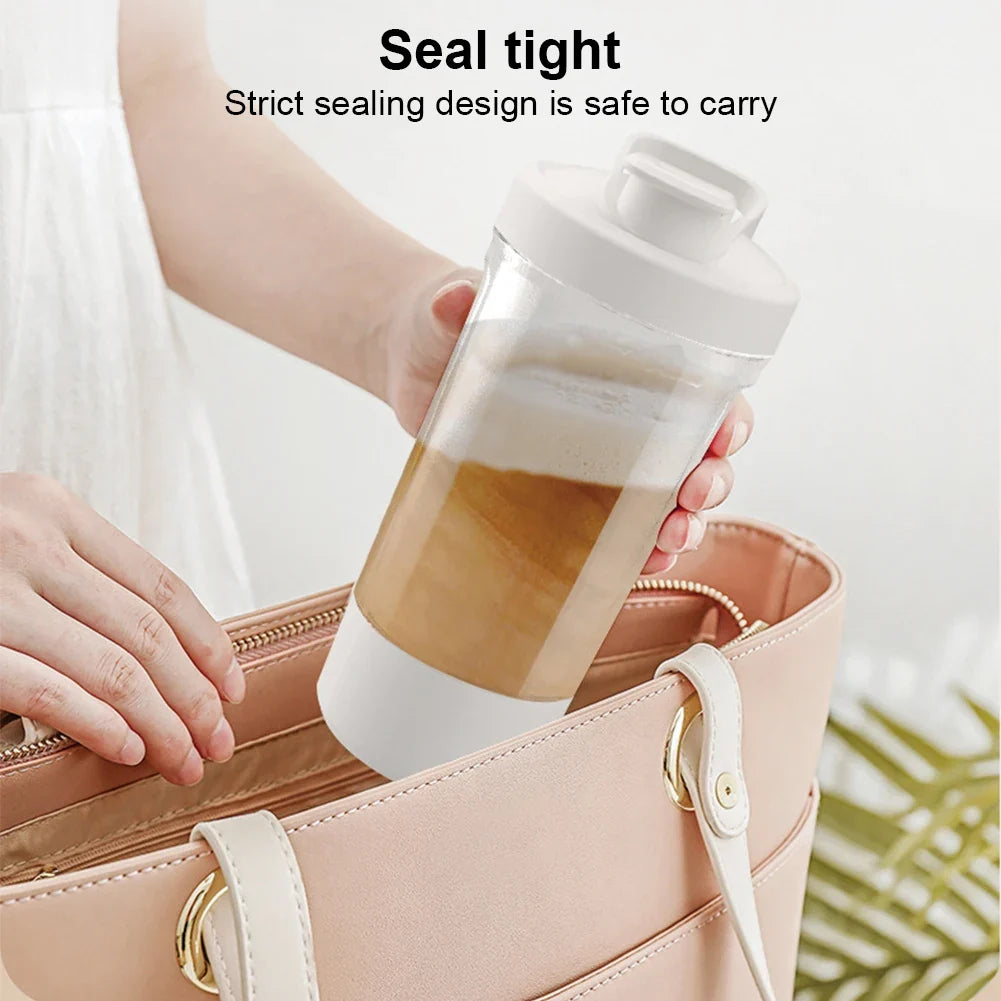 Self-Stirring Shaker Cup – Portable Automatic Mixing Cup for Protein Shakes, Coffee & Meal Replacement Drinks | Self-Mixing Sport Mug
