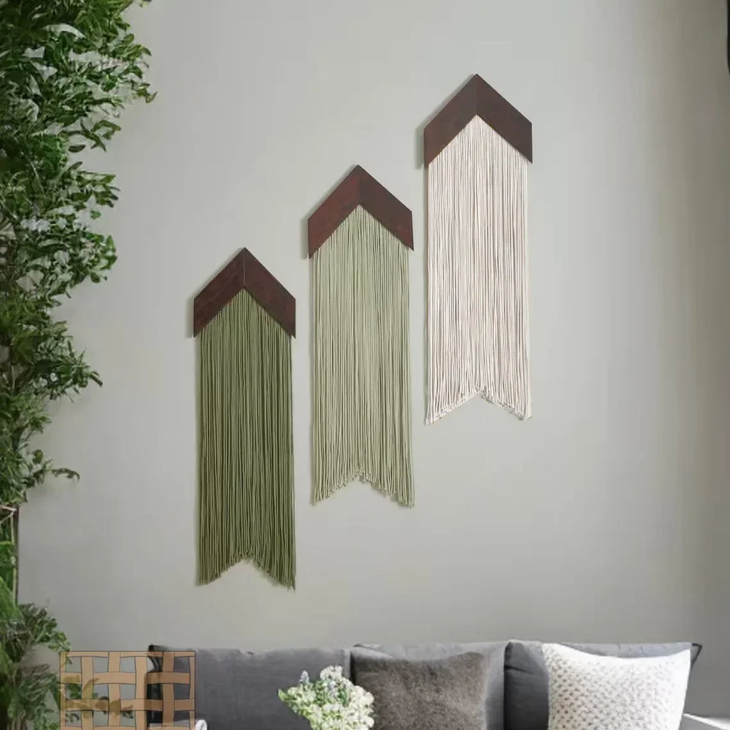 Boho Macrame Wall Hanging Tapestry