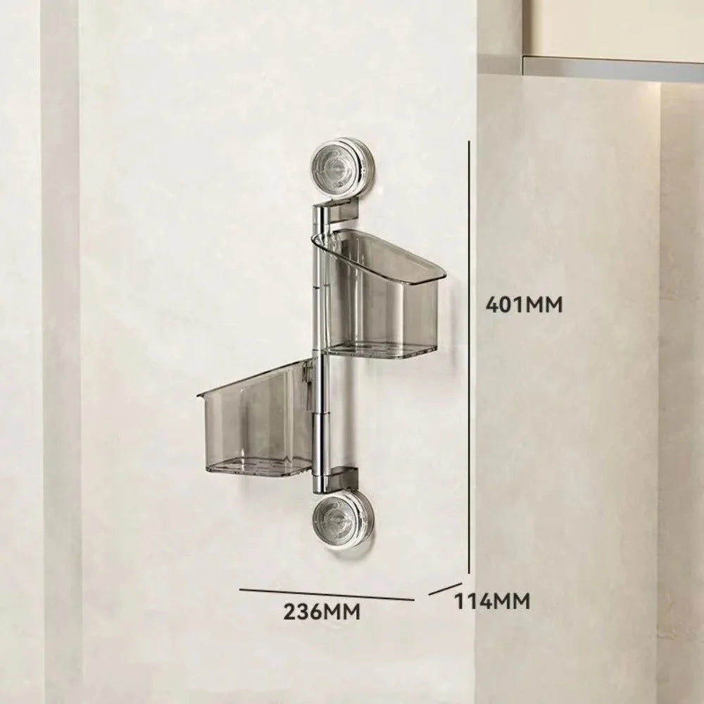 🧼 Wall-Mounted Rotatable Storage Basket