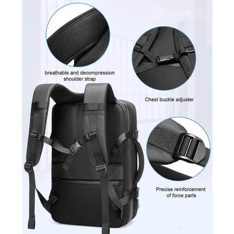 Airbag Backpack Waterproof Laptop Backpack