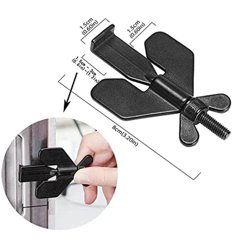 Portable lock for hotel room Travel Anti-theft Door Stopper