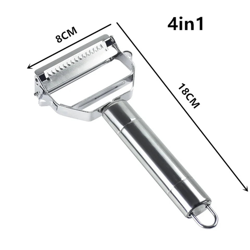 14-in-1 Multifunctional Vegetable Chopper – Food Grater, Slicer, Dicer & Cutting Machine with Handle for Fast Kitchen Prep