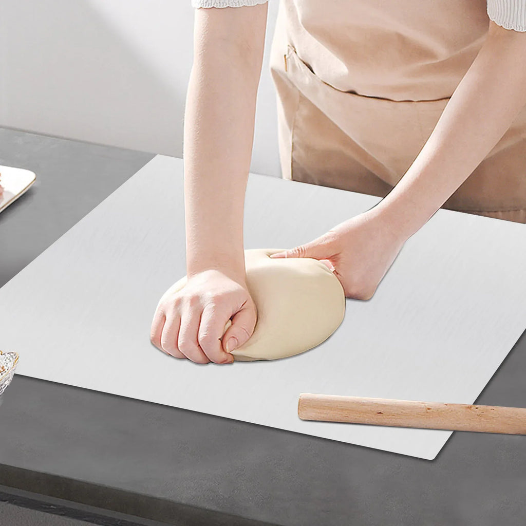 Extra Large Stainless Steel Chopping Boards, Heavy Chopping Board for Kitchen, Pastry Tips for Meat, Vegetables