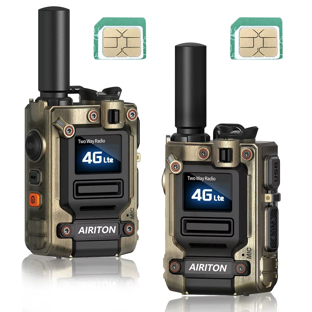 Mobile Walkie Talkie - Long-Range SIM Card Radio