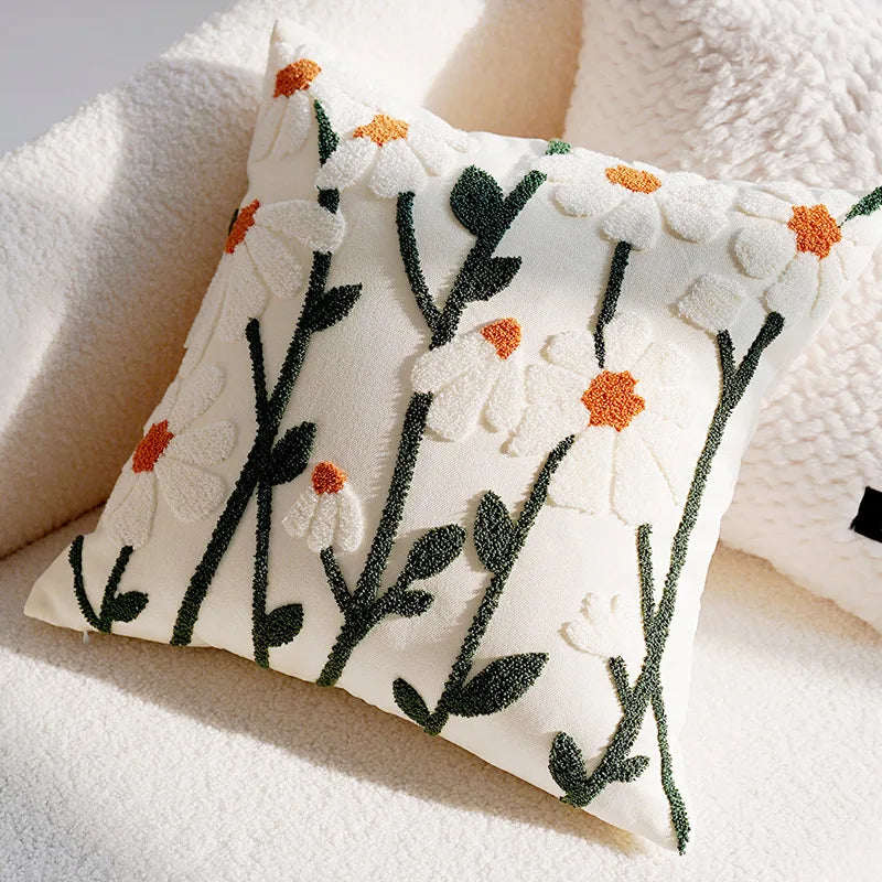 Vintage Nordic Throw Pillow Cover