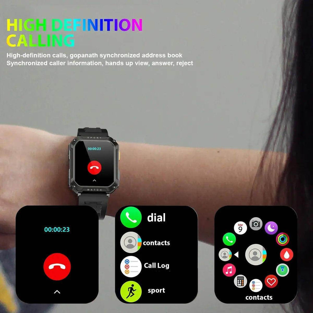 Mens Smart Watch with Bluetooth Call For Android