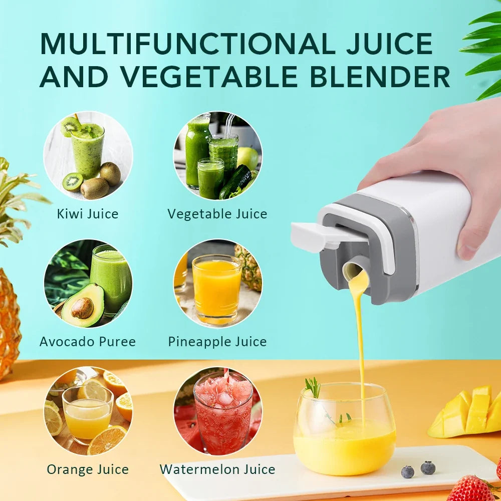 Cordless LED Juicing Blender Cup