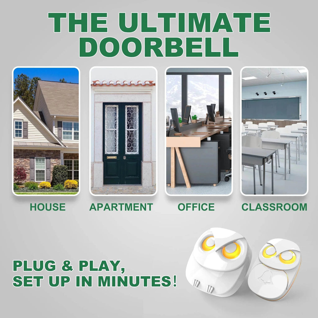 Wireless Long-Range Doorbell