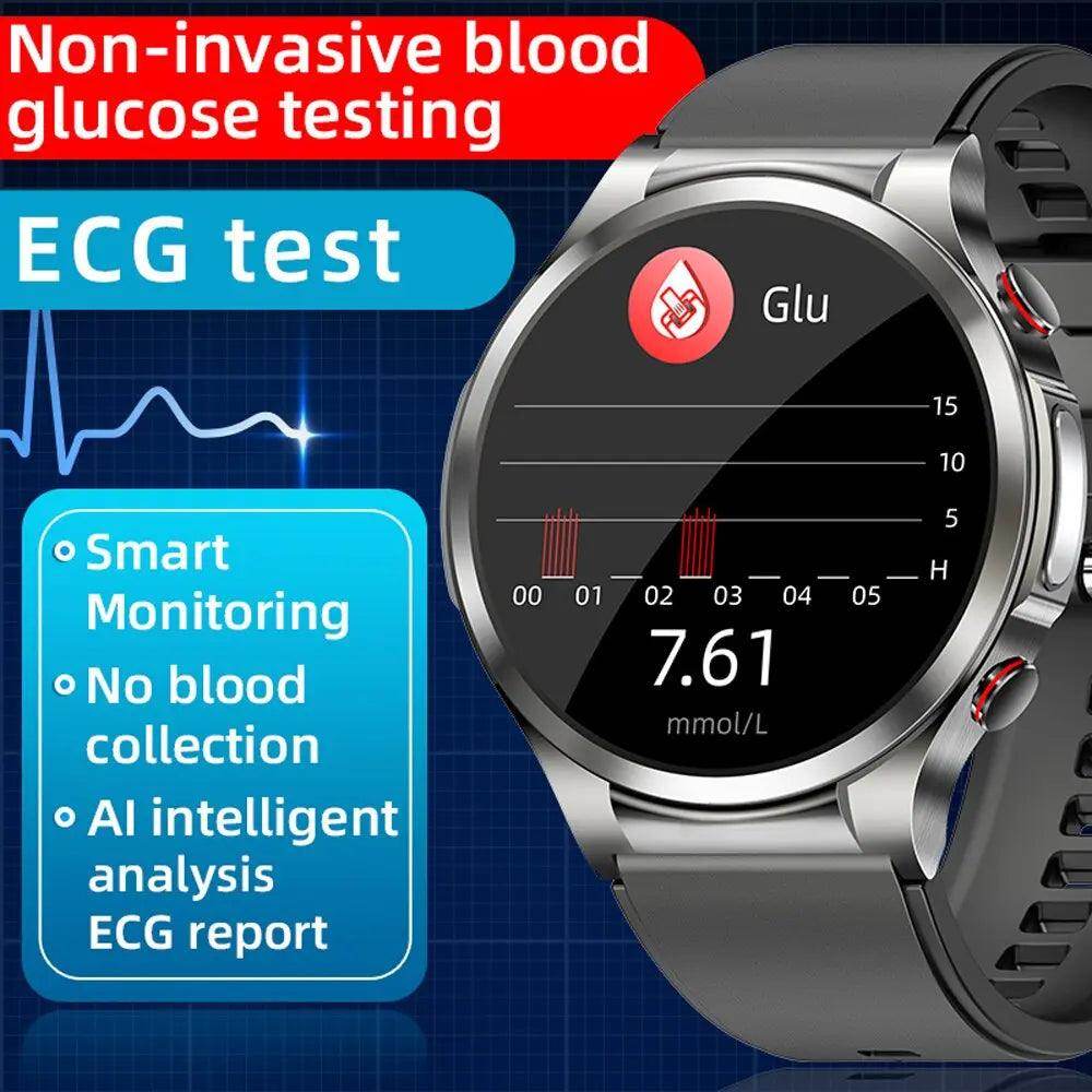 Smartwatch with glucose monitor & Heart Rate Blood Pressure