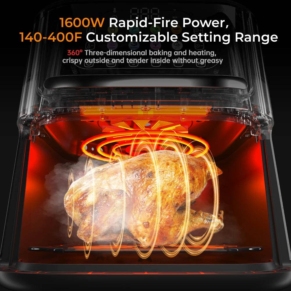 12L Air Fryer with Smart Screen